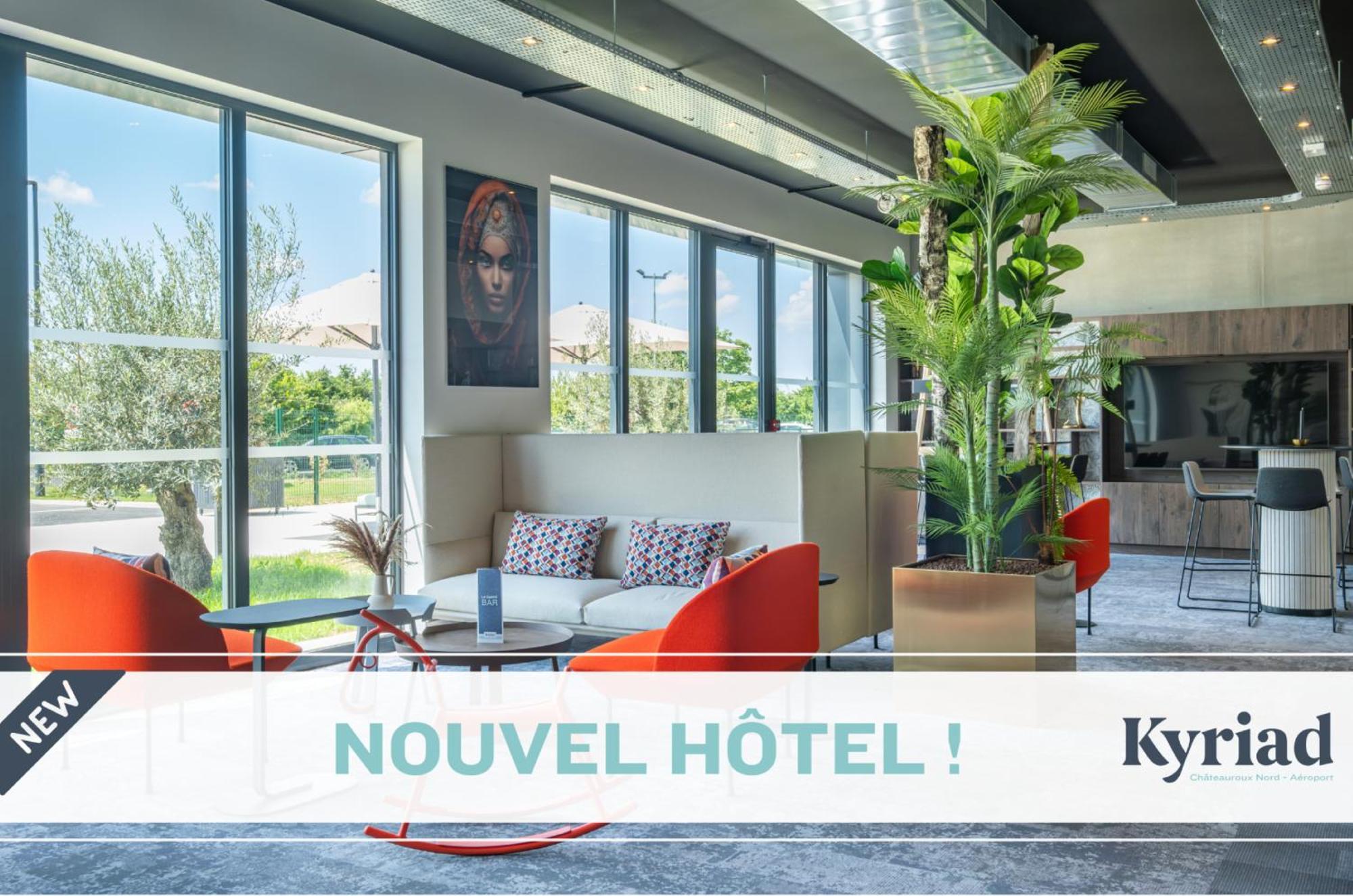 Kyriad Chateauroux Nord - Aeroport Deols Exterior foto